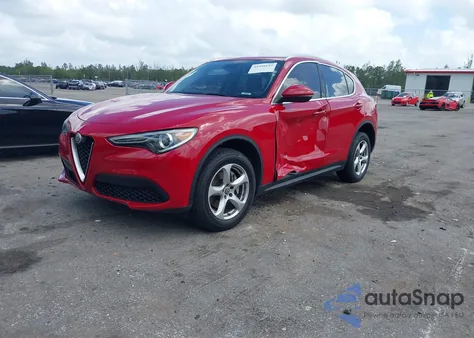2019 Alfa Romeo Stelvio Rwd z USA, uszkodzony, nr VIN ZASPAJAN1K7C57228